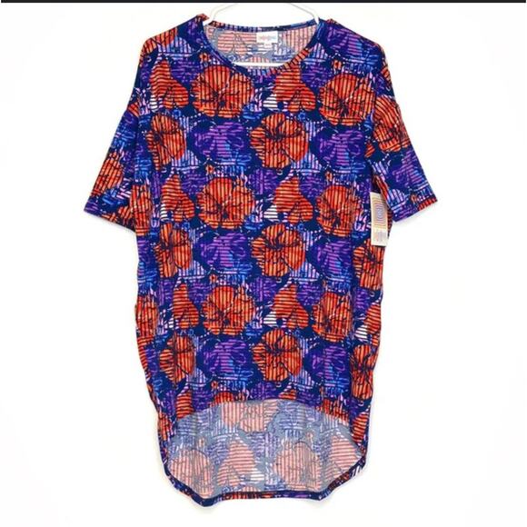 LuLaRoe Tops - lulu roe 2x Floral IRMA Top